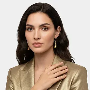 Tiffany & Co. Серьги Elsa Peretti Teardrop Earrings - фото 2