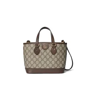 Gucci Сумка-тоут Ophidia Brown - фото 1