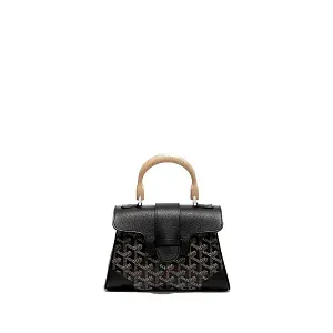 Goyard Мини-сумка Saigon Souple Black - фото 1