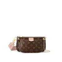Louis Vuitton Клатч Multi Pochette Accessoires Light Pink - фото 1
