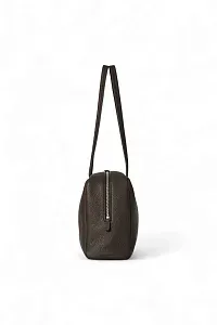 The Row Сумка Astra Bowling Deep Brown из кожи Deep Drown - фото 4