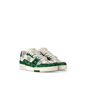 Louis Vuitton Кроссовки LV Trainer Green - фото 1