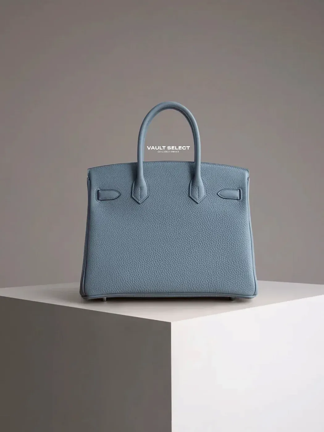 Hermès Сумка Birkin 30 Gris Pantin Togo Palladium Hardware - фото 6
