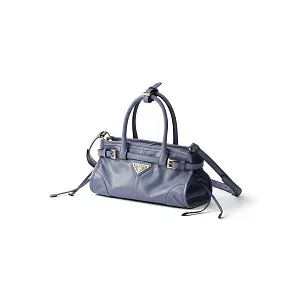 Prada Мини-сумочка Bonnie Aviation Blue - фото 2