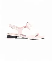 Chanel Кожаные сандалии Light Pink - фото 1