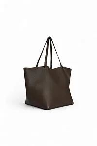 The Row Сумка XL Park Tote Deep Brown из кожи Deep Brown - фото 3