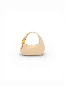Schiaparelli Сумка Souffle Baguette Ecru - фото 1