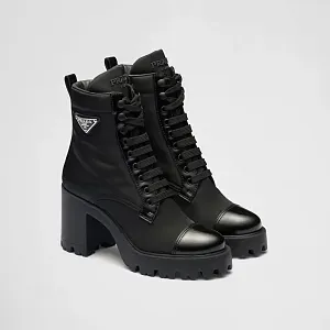 Prada Ботинки из Re-Nylon и кожи - фото 1
