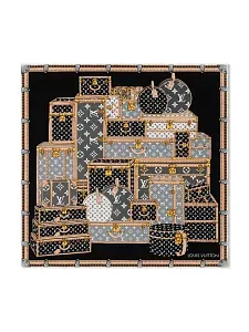 Louis Vuitton Платок-каре Let's Go Black - фото 1