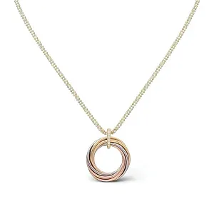 Cartier Кулон Trinity, seven rows, diamonds - фото 1