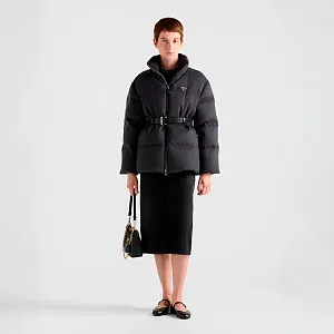 Prada Пуховая куртка из фланели - фото 2