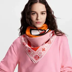 Louis Vuitton Платок-каре Animogram Leopard 90 - фото 2
