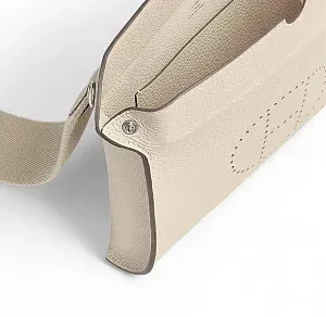 Hermès Сумка Videpoches Craie Togo Palladium Hardware - фото 3