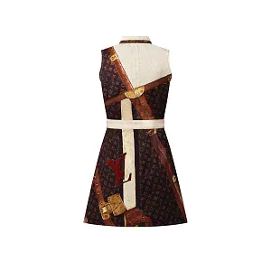 Louis Vuitton Платье стоунвош Trunk - фото 2