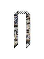 Louis Vuitton Шелковая лента Let's Go BB Black - фото 1