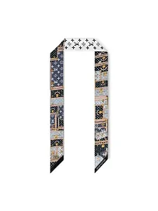 Louis Vuitton Шелковая лента Let's Go BB Black - фото 1