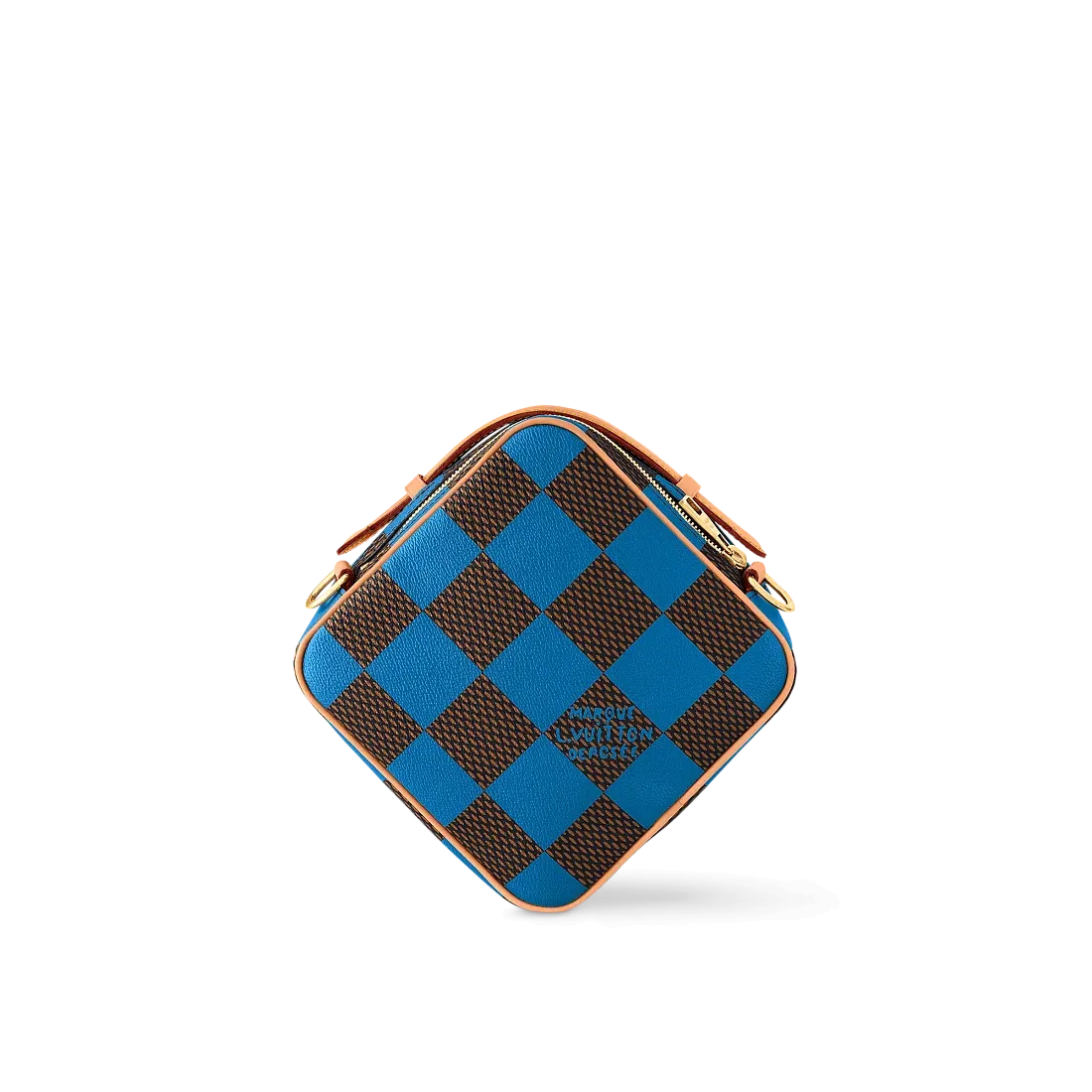 Louis Vuitton Сумка-мессенджер Chess Blue - фото 4