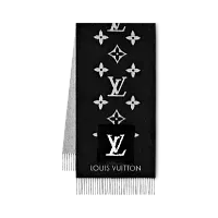 Louis Vuitton Шарф Cold Reykjavik Black - фото 1