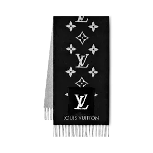 Louis Vuitton Шарф Cold Reykjavik Black - фото 1
