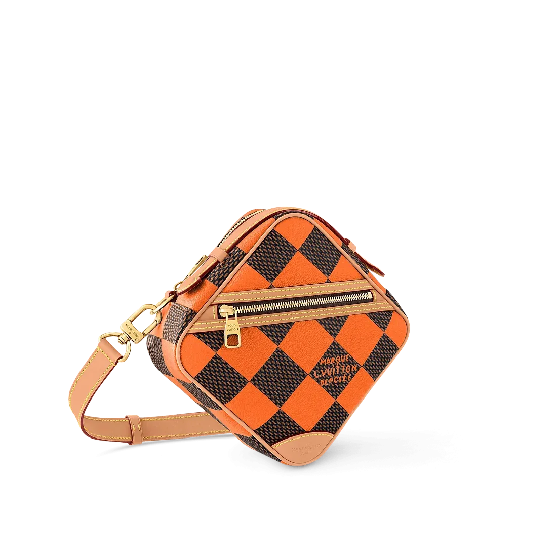 Louis Vuitton Сумка-мессенджер Chess Orange - фото 3