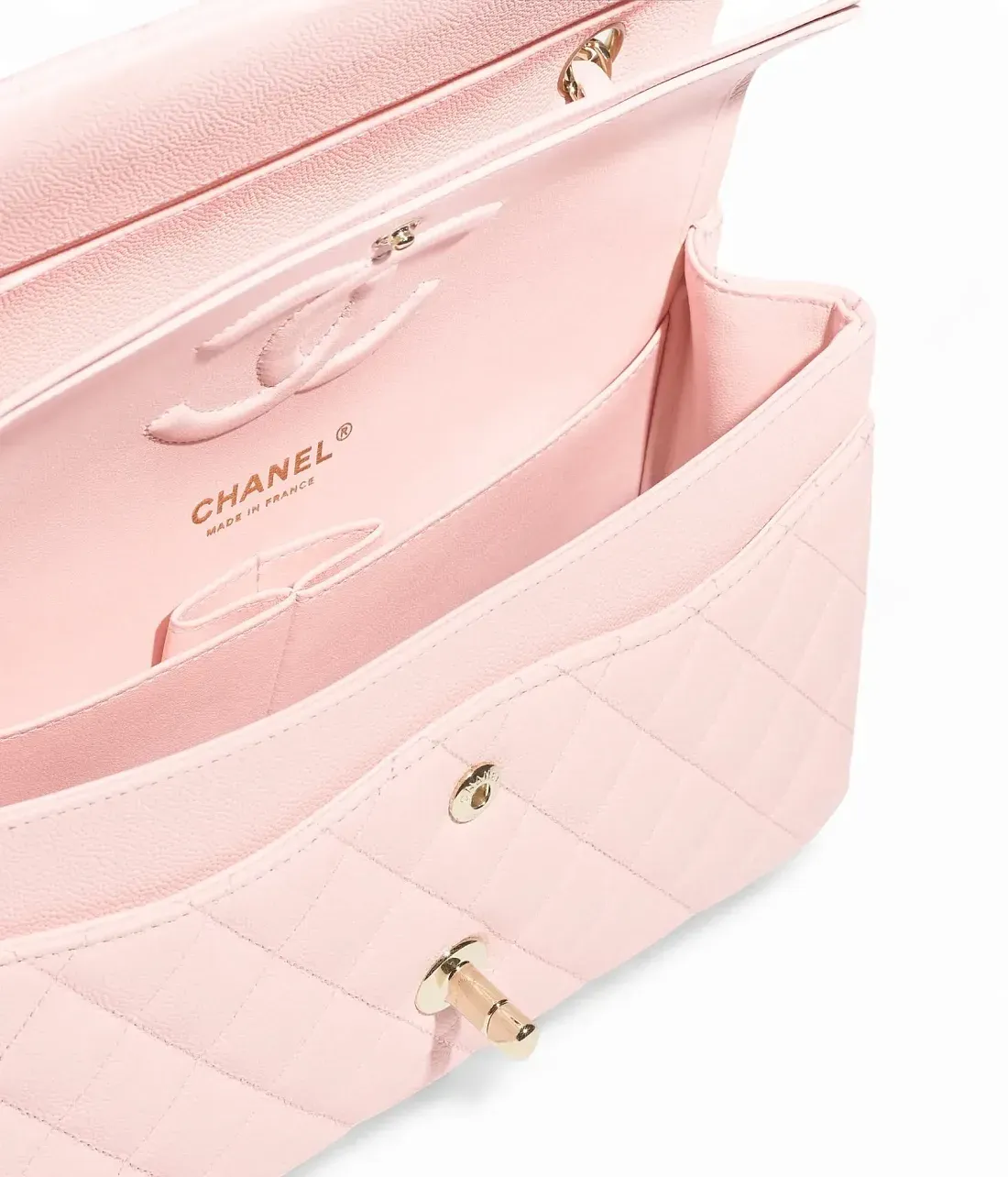 Chanel Классическая сумка 11.12 Light Pink - фото 3