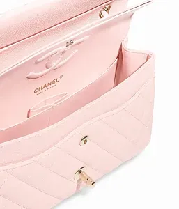 Chanel Классическая сумка 11.12 Light Pink - фото 3