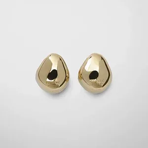 Phoebe Philo Серьги-пусеты Pebble Gold - фото 4