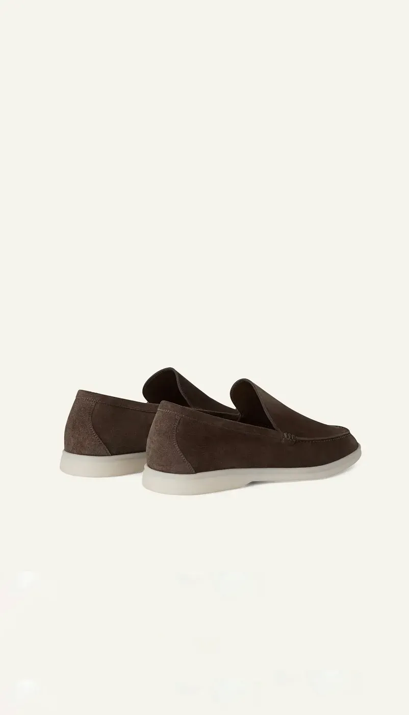 Loro Piana Лоферы Summer Walk Dark Brown - фото 2