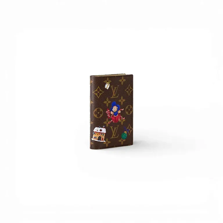 Обложка для паспорта Louis Vuitton Gold - фото 2