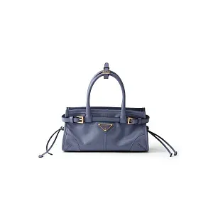 Prada Мини-сумочка Bonnie Aviation Blue - фото 1