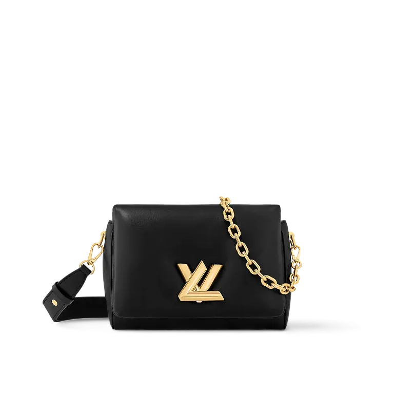 Сумка Twist MM Louis Vuitton Black - фото 1