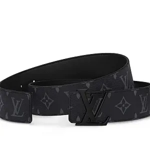 Louis Vuitton Ремень Initiales черного цвета с матовым эффектом - фото 3