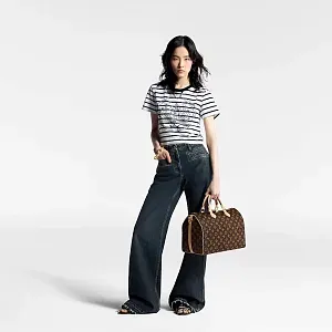 Louis Vuitton Сумка Speedy 35 с плечевым ремнем - фото 2