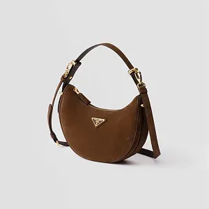 Prada Сумка на плечо Arque из замши - фото 4