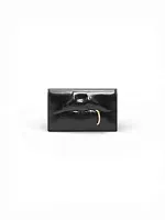 Schiaparelli Клатч Pochette Chaine Bouche Moulee Noir - фото 1