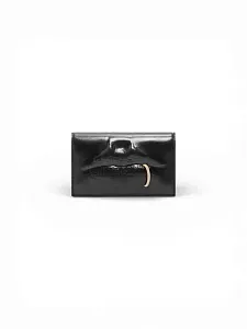 Schiaparelli Клатч Pochette Chaine Bouche Moulee Noir - фото 1