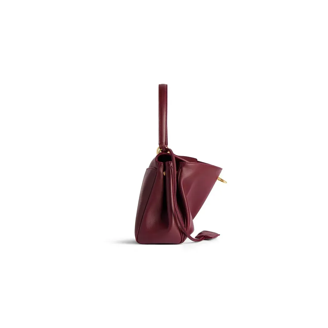 Balenciaga Сумка Rodeo маленького формата Dark Burgundy - фото 4