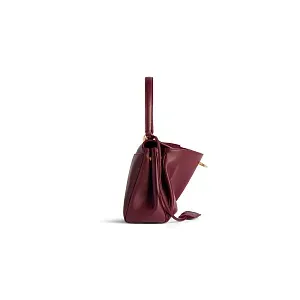 Balenciaga Сумка Rodeo маленького формата Dark Burgundy - фото 4