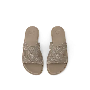 Louis Vuitton Мюли LV Oasis Gray-Brown - фото 2
