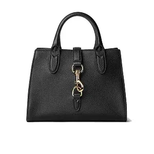 Gucci Сумка-тоут с застежкой-крючком Black - фото 1