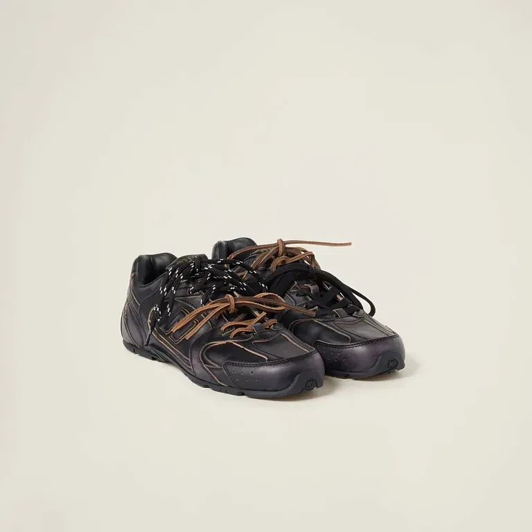 Кроссовки Miu Miu x New Balance Black - фото 1