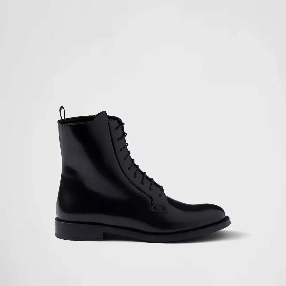 Prada Ботинки из матовой кожи - фото 2