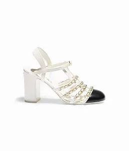 Chanel Кожаные слингбэки - фото 1