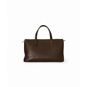 The Row Сумка Marcel Deep Brown из кожи Deep Brown - фото 1