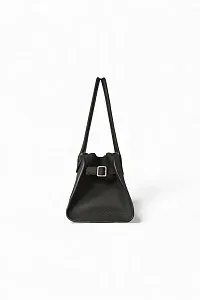 The Row Сумка Margaux Shoulder 12 Black из кожи - фото 3