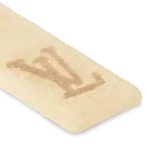 Louis Vuitton Шарф Monogram Shearling Saffron - фото 3