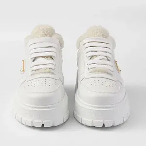 Prada Кожаные кроссовки White - фото 5