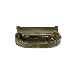 Gucci Мини-сумка с верхней ручкой GG Milano Green - фото 3