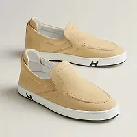 Hermès Кеды Kiddy Slip-On Jaune Calisson - фото 1