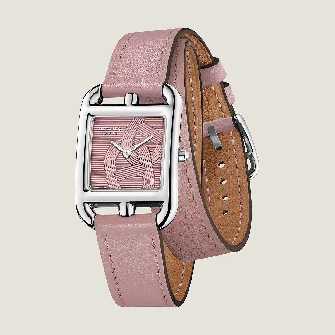 Hermès Часы Cape Cod Rose Glycine - фото 3
